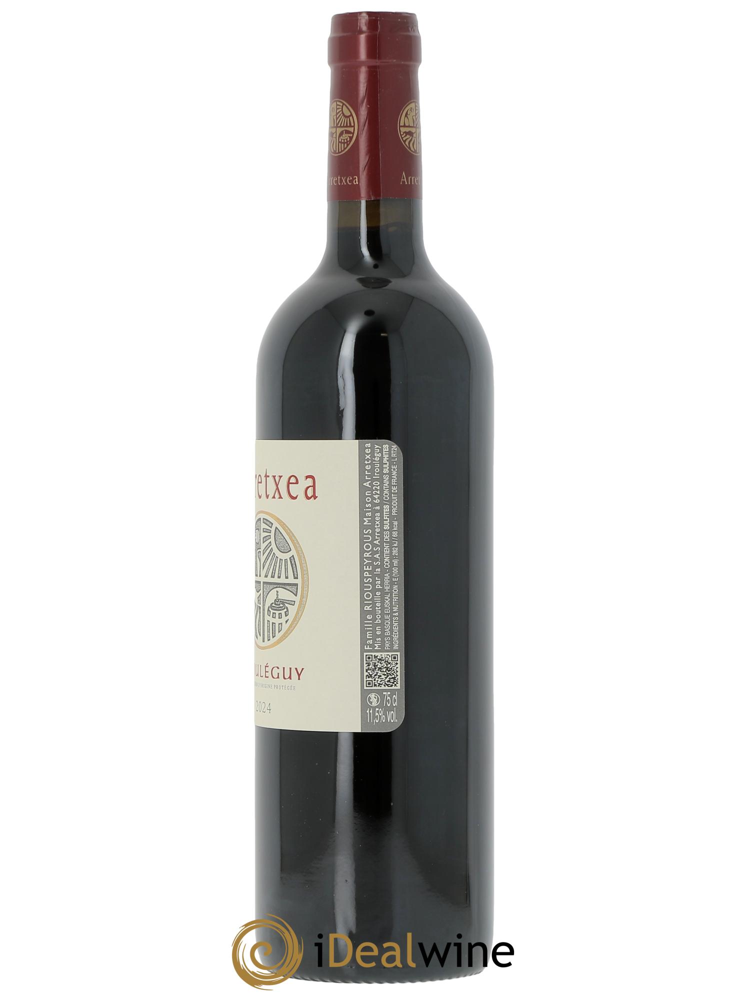 Irouléguy Tradition Arretxea (Domaine)  2024 - Lot de 1 bouteille - 1
