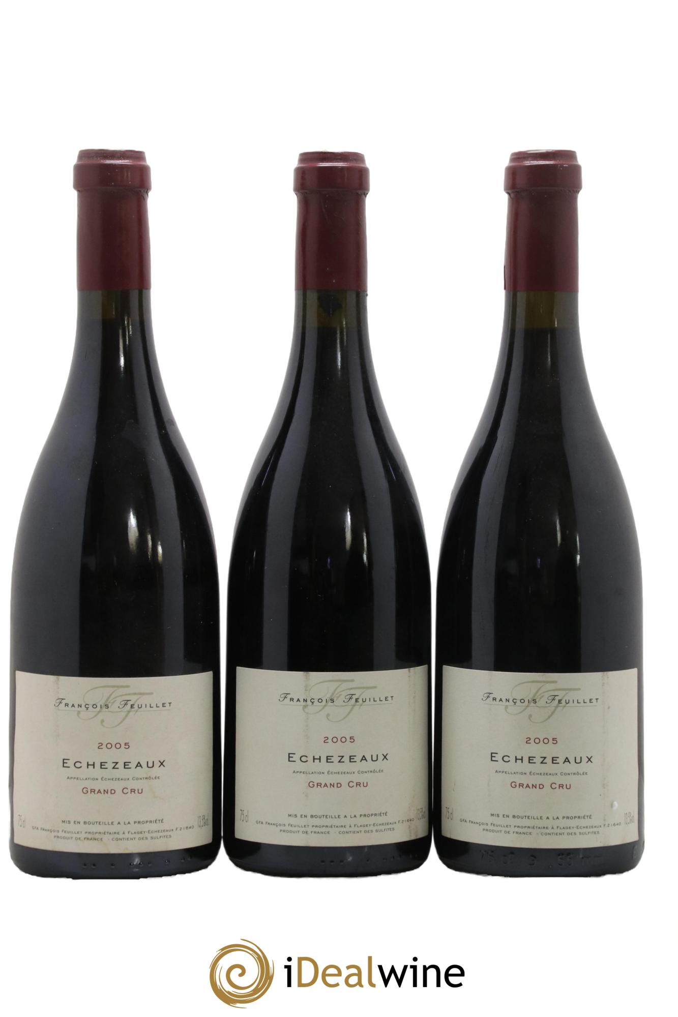 Echezeaux Grand Cru François Feuillet 2005 - Lot de 3 bouteilles - 0