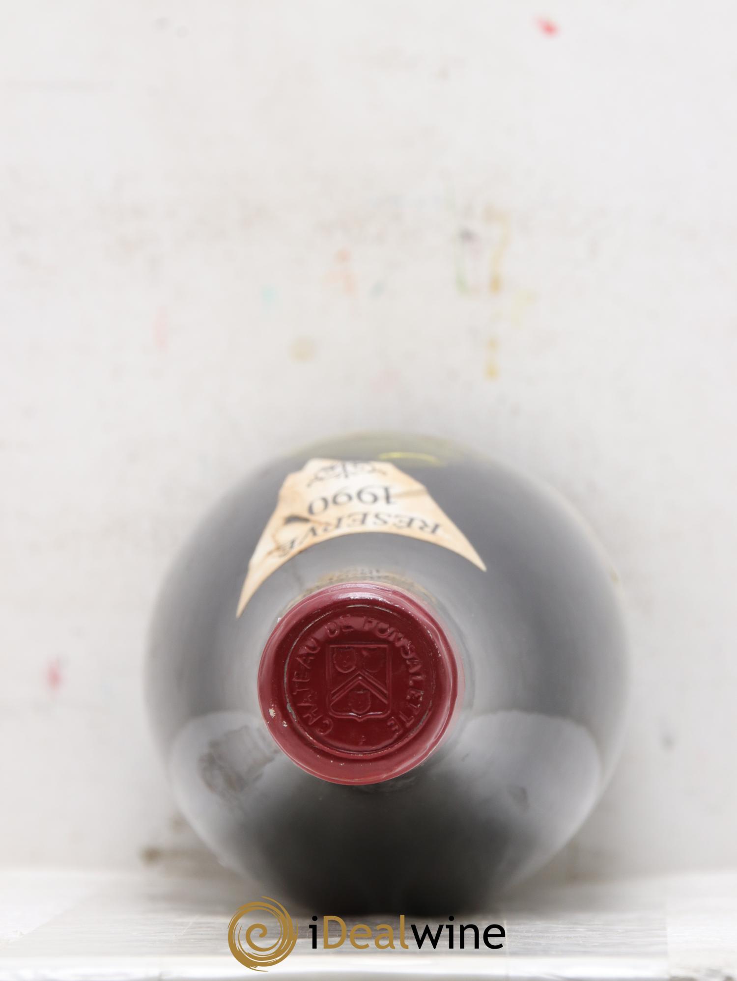 Côtes-du-Rhône Château de Fonsalette Emmanuel Reynaud 1990 - Lot of 1 bottle - 1