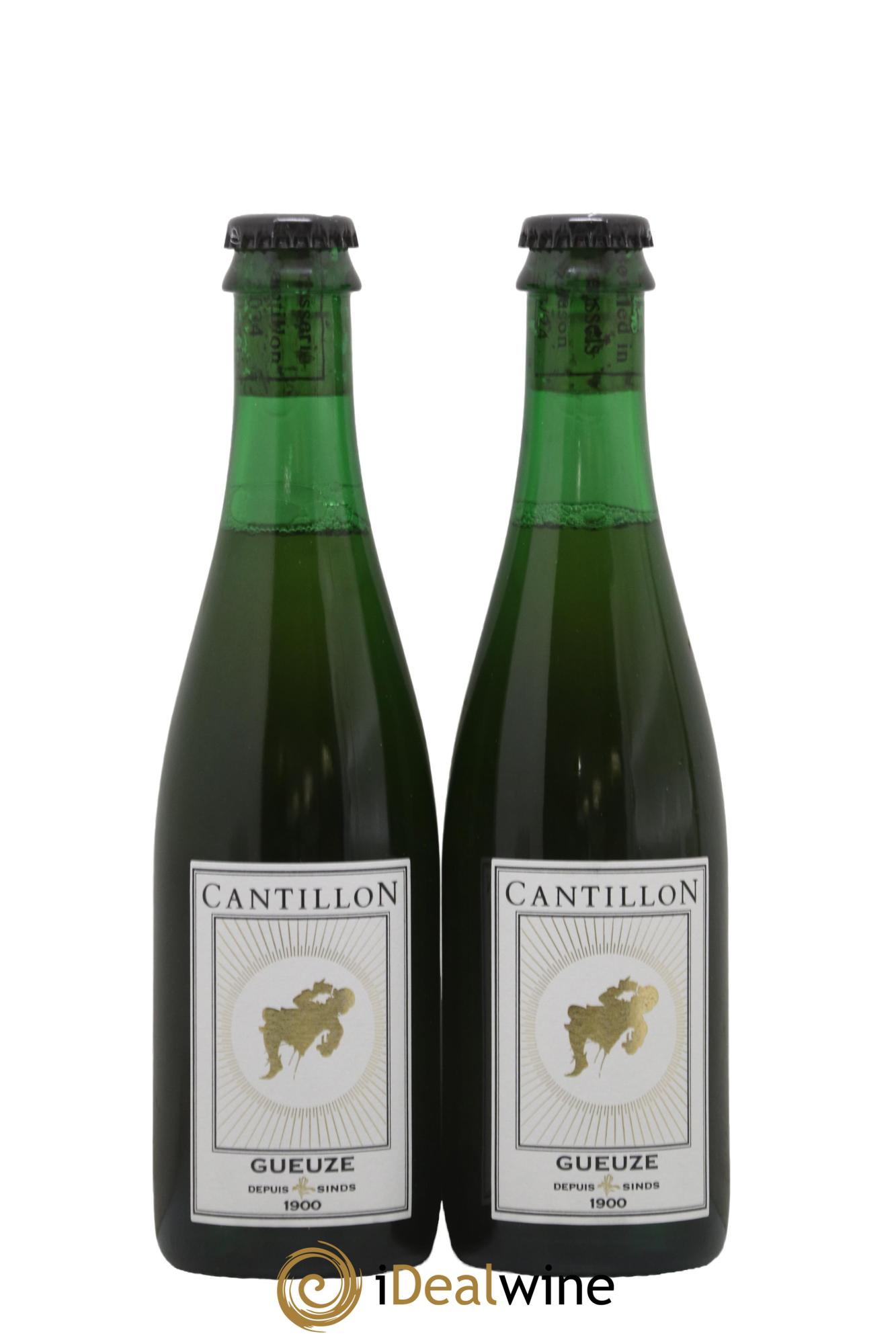 Bière Lambic Bio New Label Gueuze-Cantillon (bottled 2024) - Posten von 2 Demi-Flaschen - 0