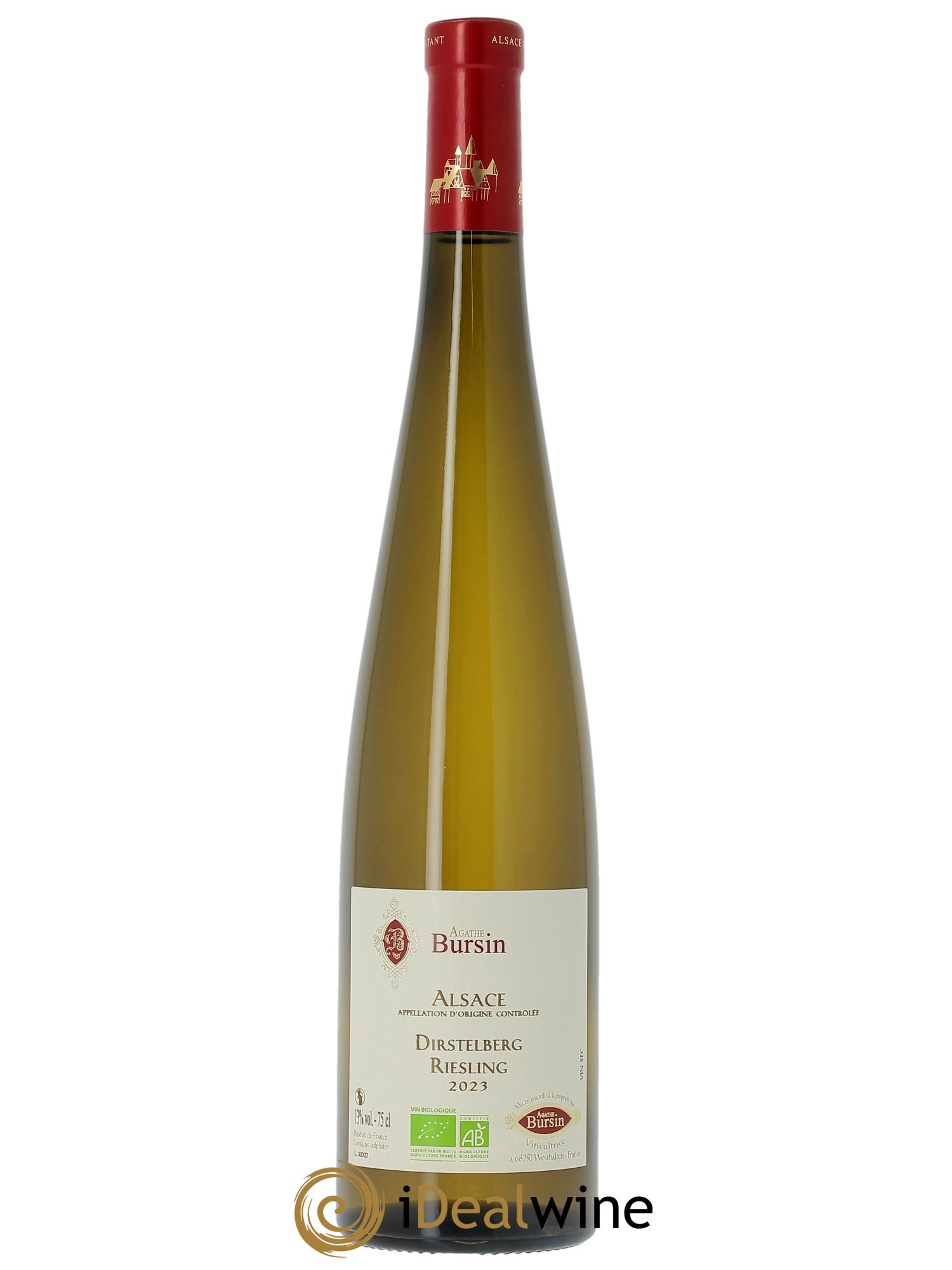 Alsace Riesling Dirstelberg Agathe Bursin   2023 - Lot de 1 bouteille - 0