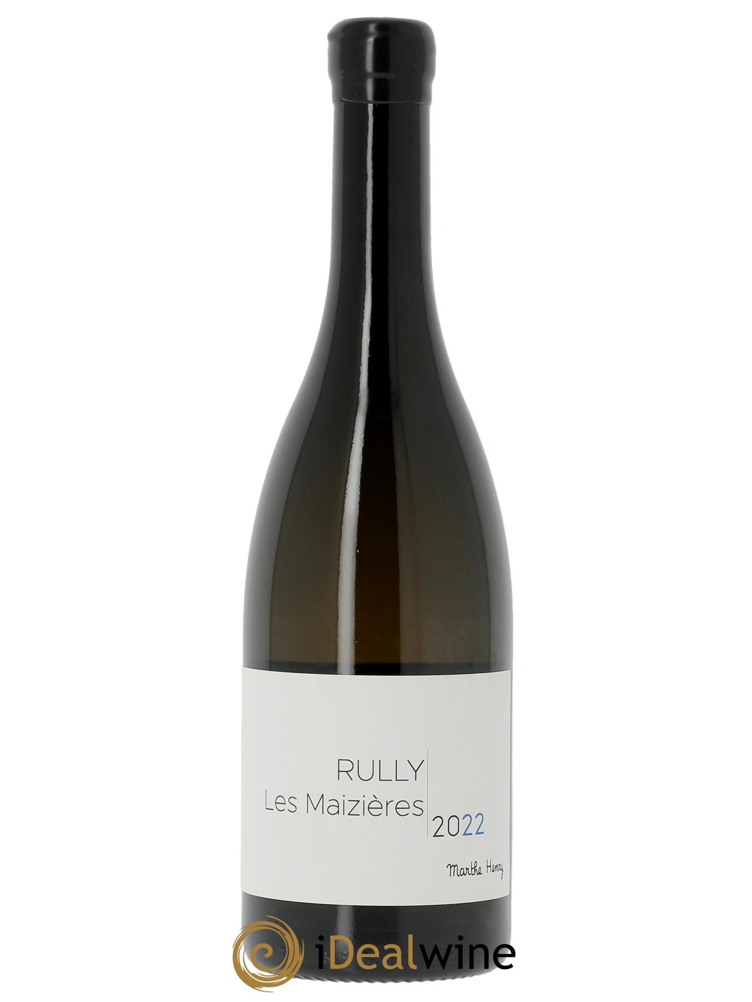 Rully Les Maizières Marthe Henry 2022 - Posten von 1 Flasche - 0