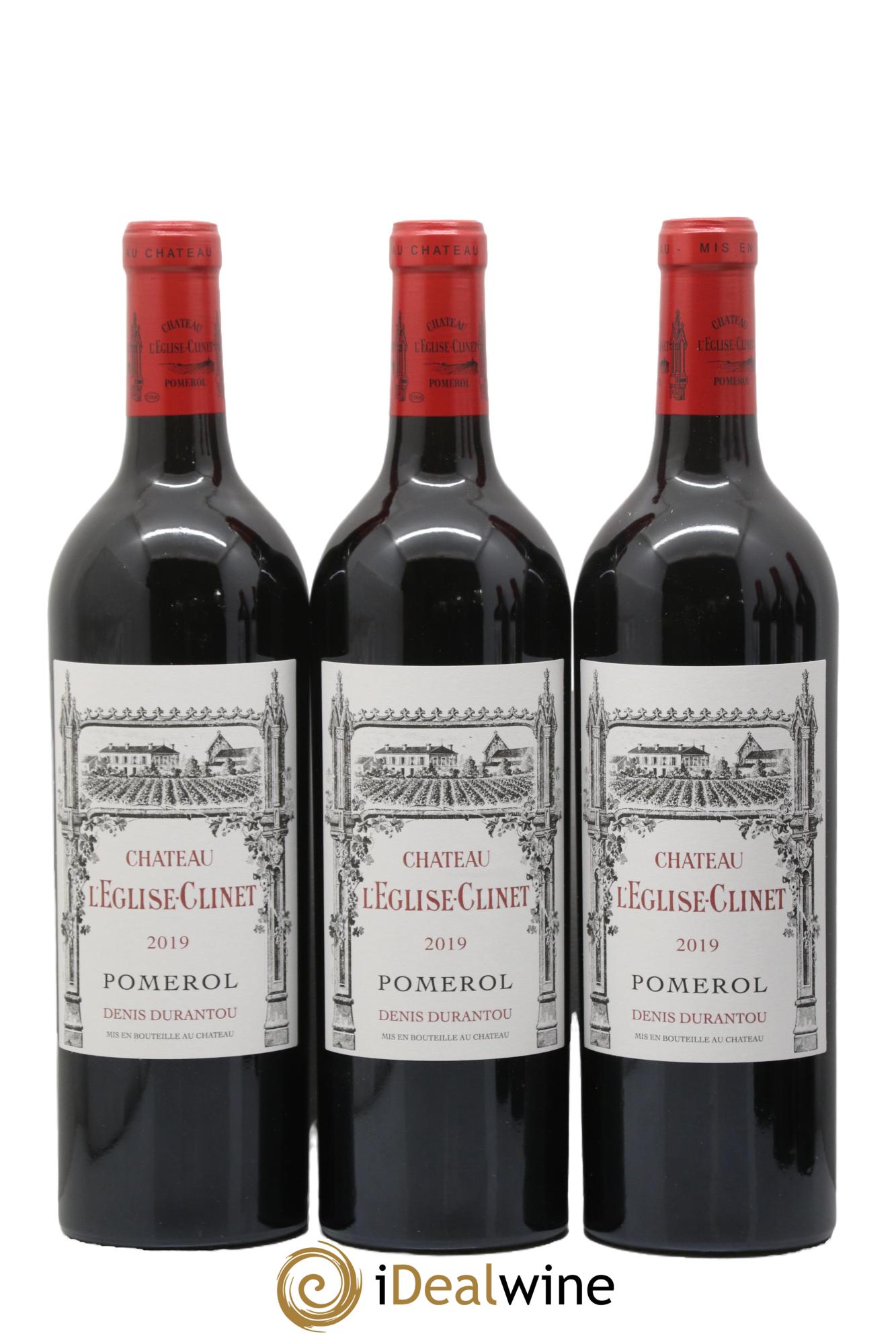 Château l' Église Clinet 2019 - Lot of 6 bottles - 1