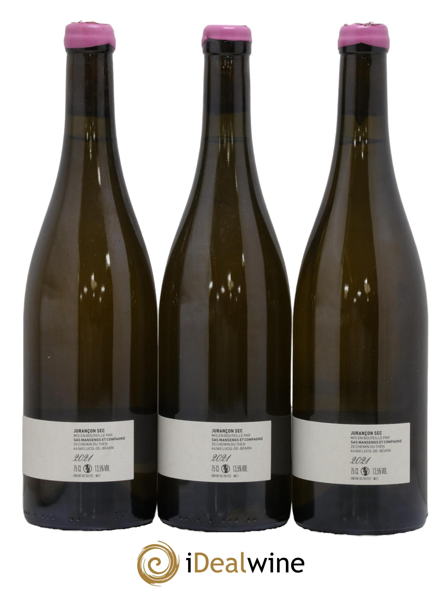 Jurançon Sec Marcel Jean-Baptiste Semmartin 2021 - Lot de 3 bouteilles - 1