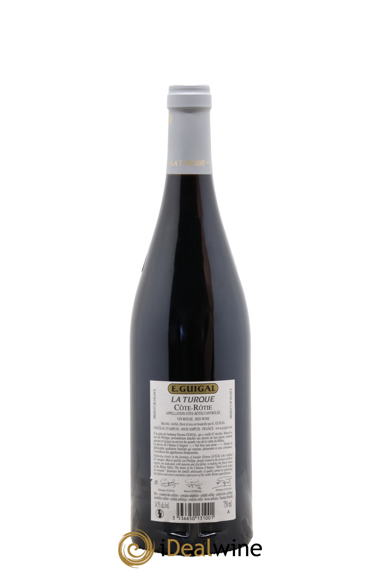 Côte-Rôtie La Turque Guigal 2018 - Lot of 1 bottle - 1