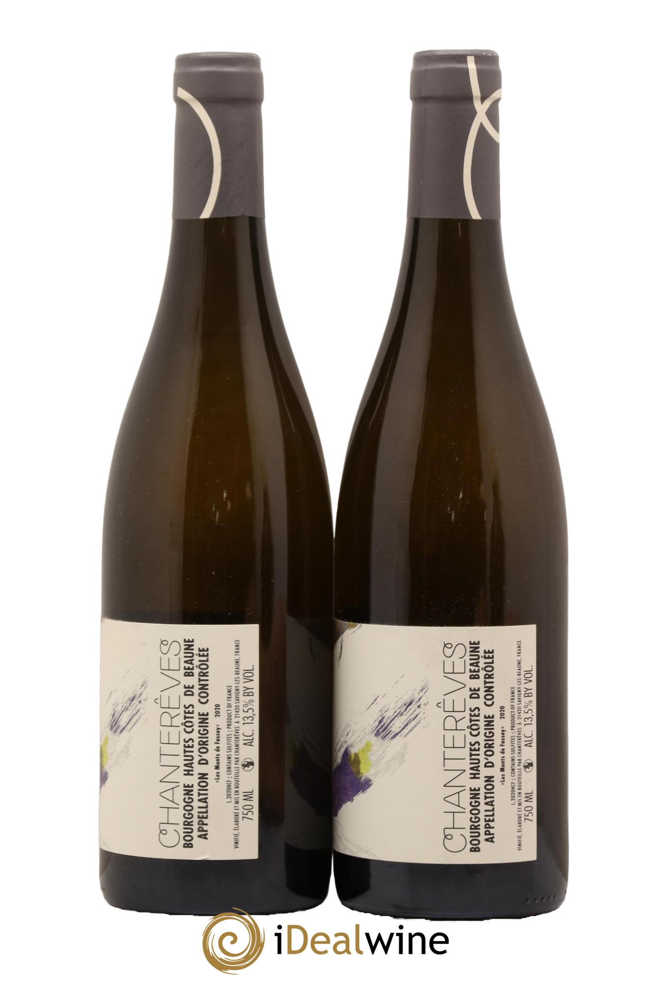 Hautes-Côtes de Beaune Les Monts de Fussey Chanterêves 2020 - Lot de 2 bouteilles - 1