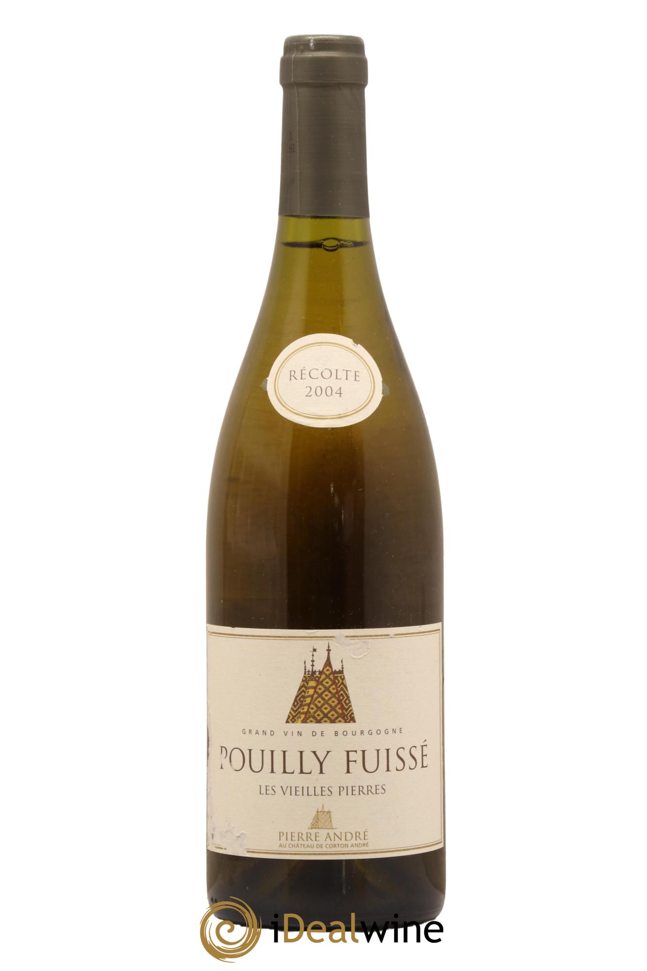 Pouilly-Fuissé Vieilles Pierres Maison Pierre Andre 2004 - Lot de 1 bouteille - 0