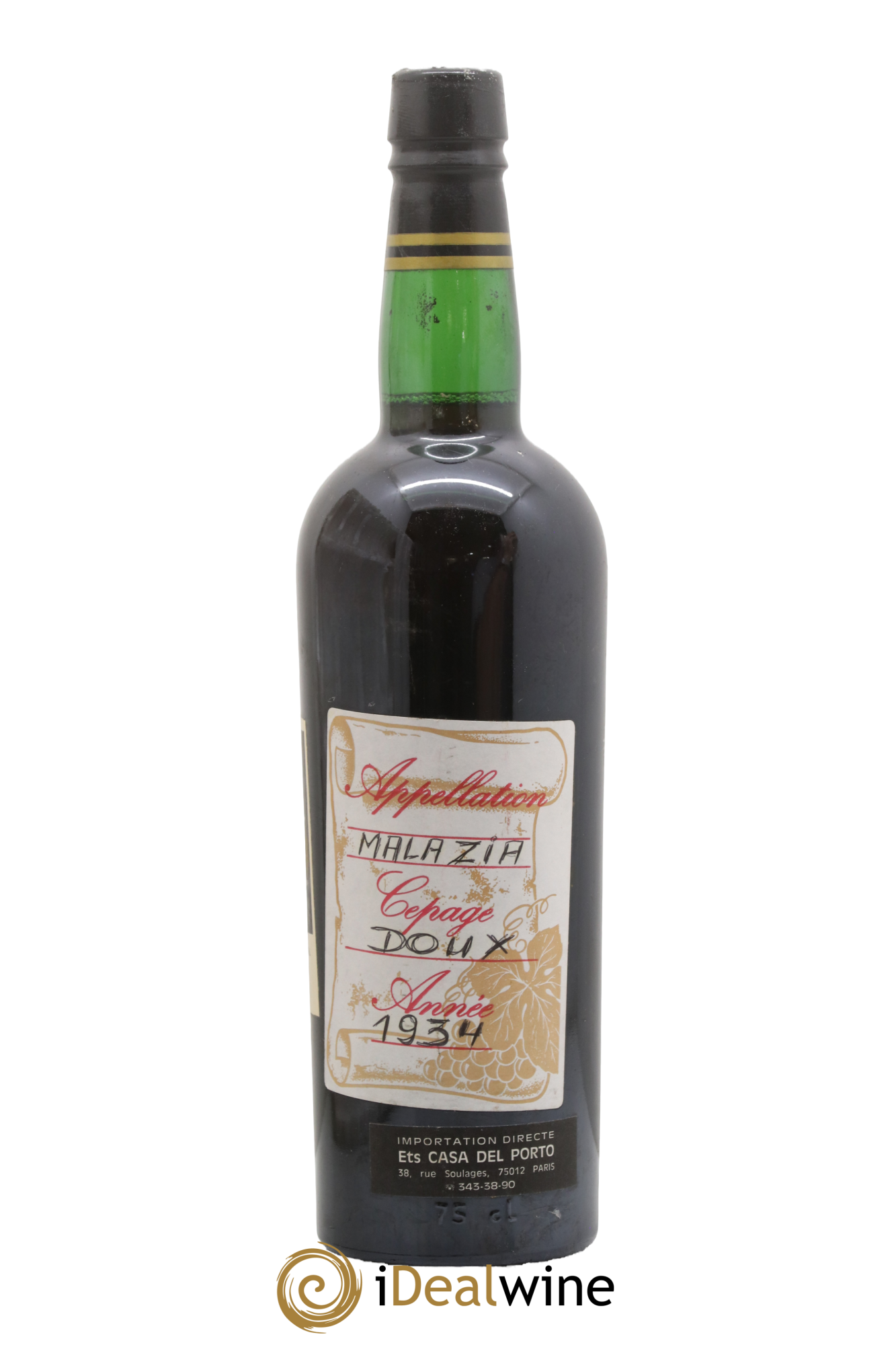 Madère Malvasia Henriques & Henriques 1934 - Lot of 1 bottle - 1