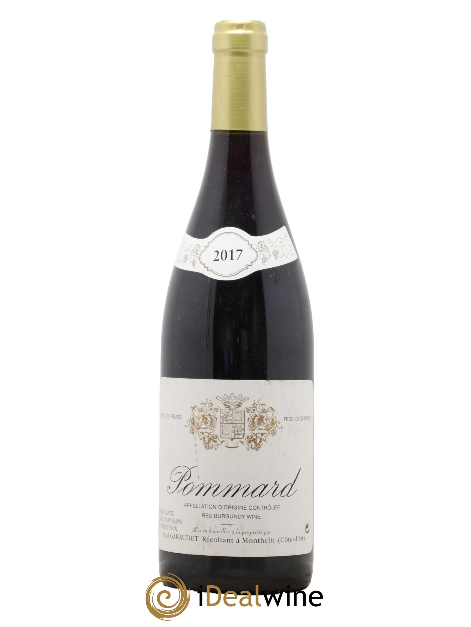 Pommard Domaine Paul Garaudet 2017 - Lot de 1 bouteille - 0