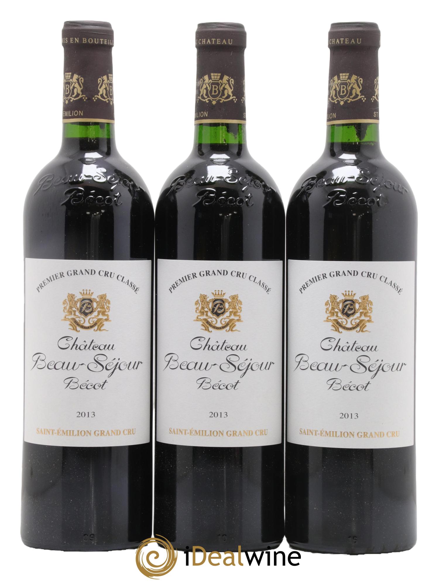 Château Beau-Séjour Bécot 1er Grand Cru Classé B 2013 - Lot de 12 bouteilles - 3