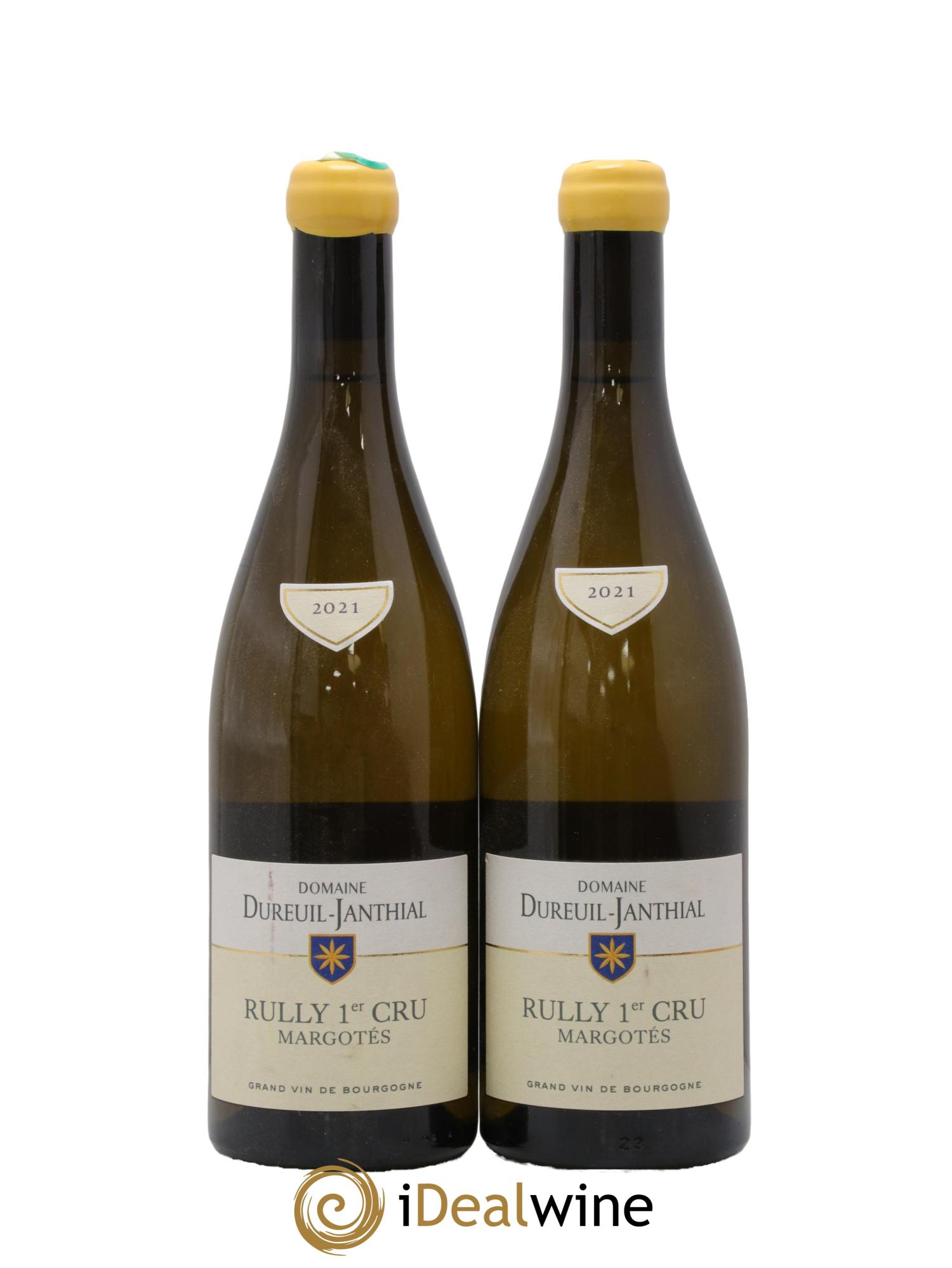 Rully 1er Cru Les Margotés Vincent Dureuil-Janthial 2021 - Lot de 2 bouteilles - 0