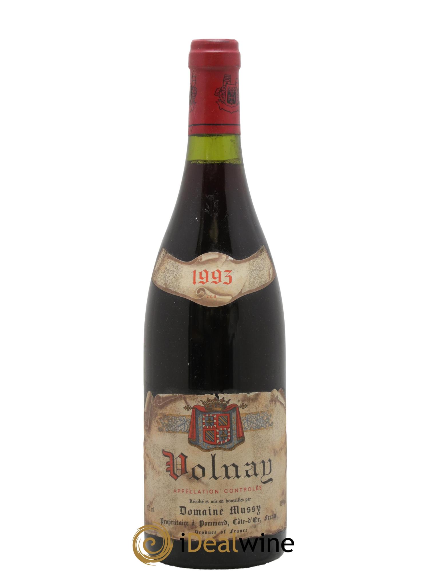 Volnay Mussy 1993 - Posten von 1 Flasche - 0