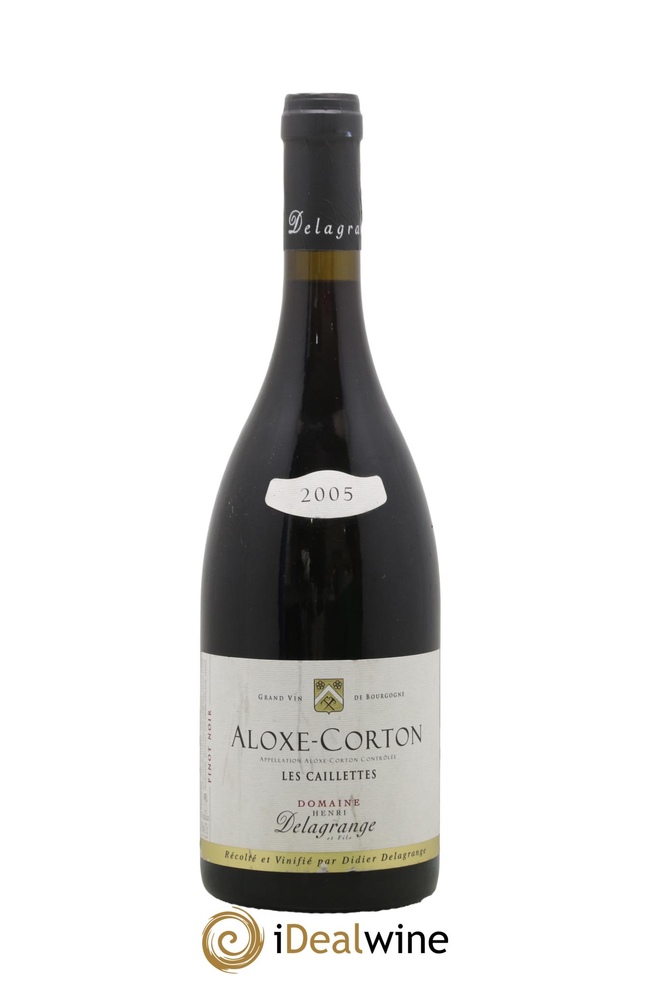 Aloxe-Corton Les Caillettes Domaine Delagrange 2005 - Lot de 1 bouteille - 0