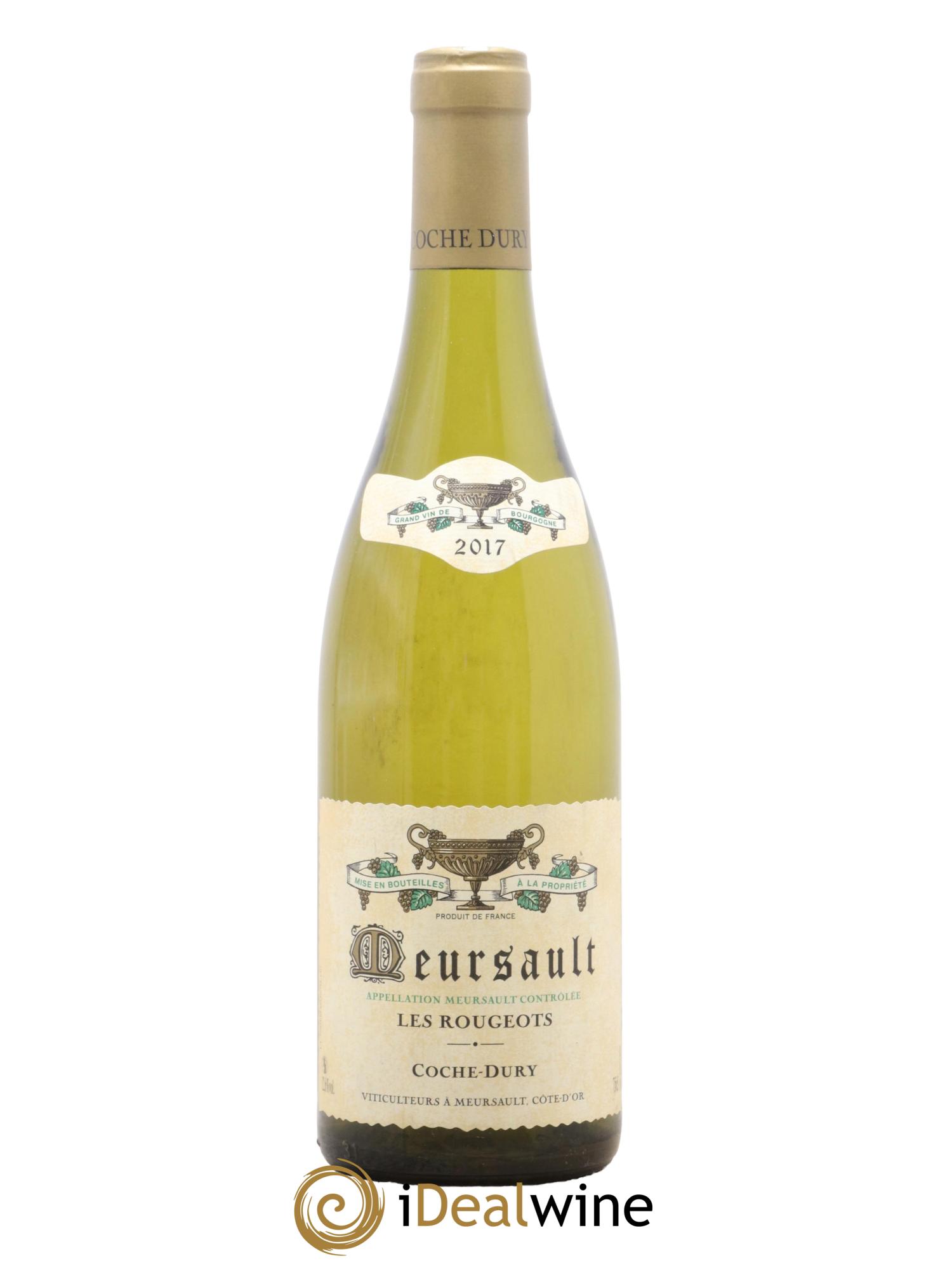 Meursault Les Rougeots Coche Dury (Domaine) 2017 - Lot de 1 bouteille - 0