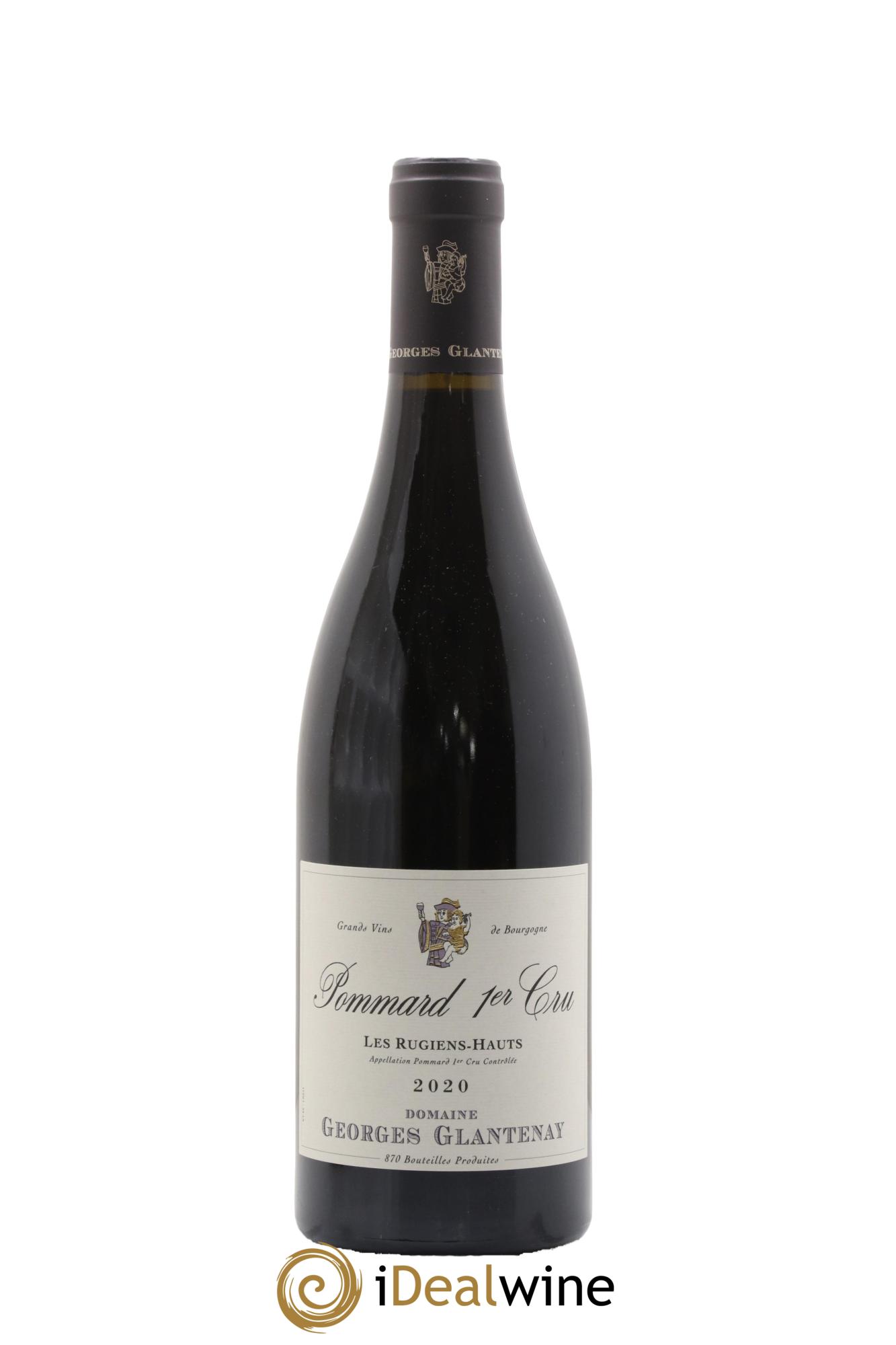 Pommard 1er Cru Les Rugiens-Hauts Domaine Georges Glantenay 2020 - Lot de 1 bouteille - 0