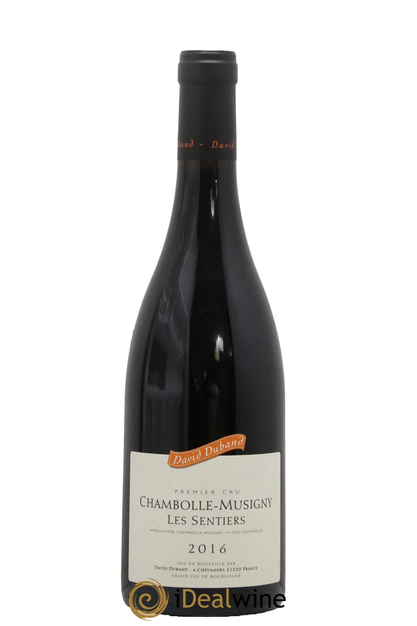 Chambolle-Musigny 1er Cru Les Sentiers David Duband (Domaine) 2016 - Lot de 1 bouteille - 0
