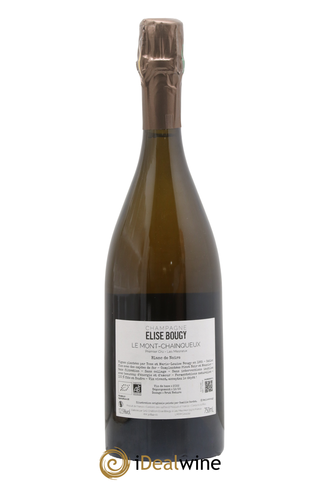 Les Mesneux Le Mont Chainqueux Elise Bougy - Lot de 1 bouteille - 1