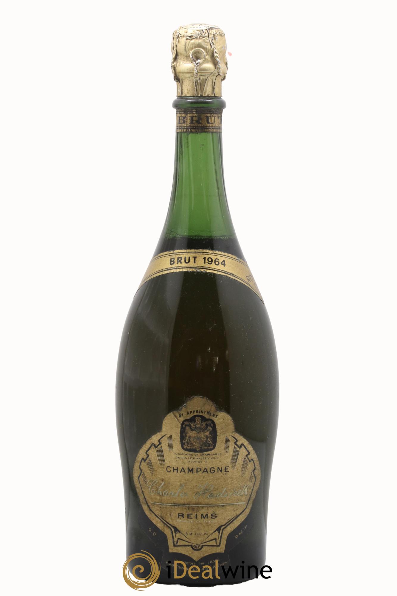 La Royale Charles Heidsieck 1964 - Posten von 1 Flasche - 0