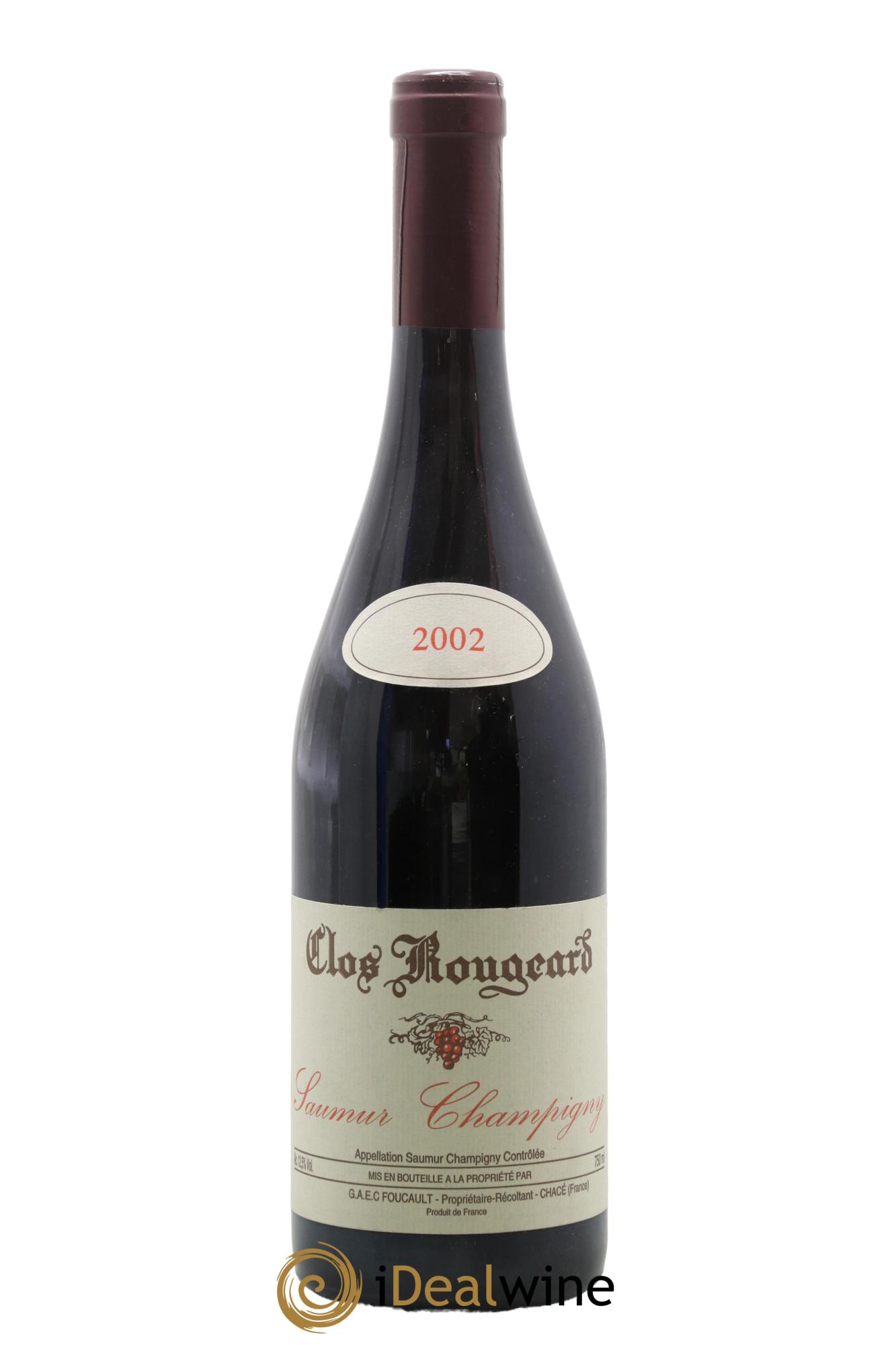Saumur-Champigny Clos Rougeard 2002 - Lot of 1 bottle - 0
