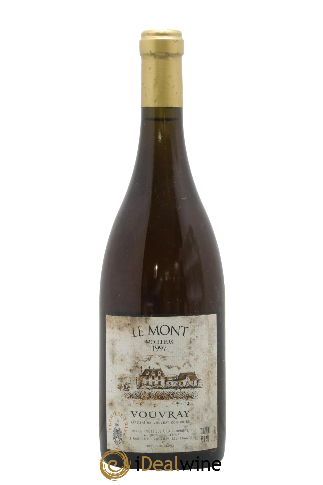 Vouvray Le Mont Moelleux 1ère Trie Domaine Huet 1997 - Lot de 1 bouteille - 0