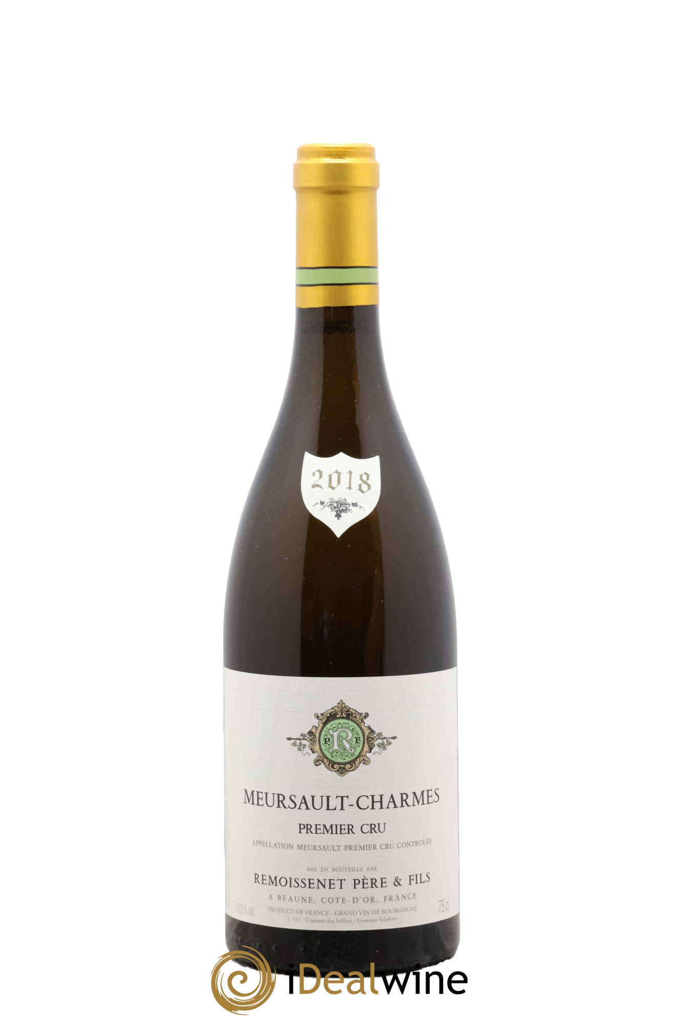 Meursault 1er Cru Charmes Remoissenet Père et Fils 2018 - Lot de 1 bouteille - 0