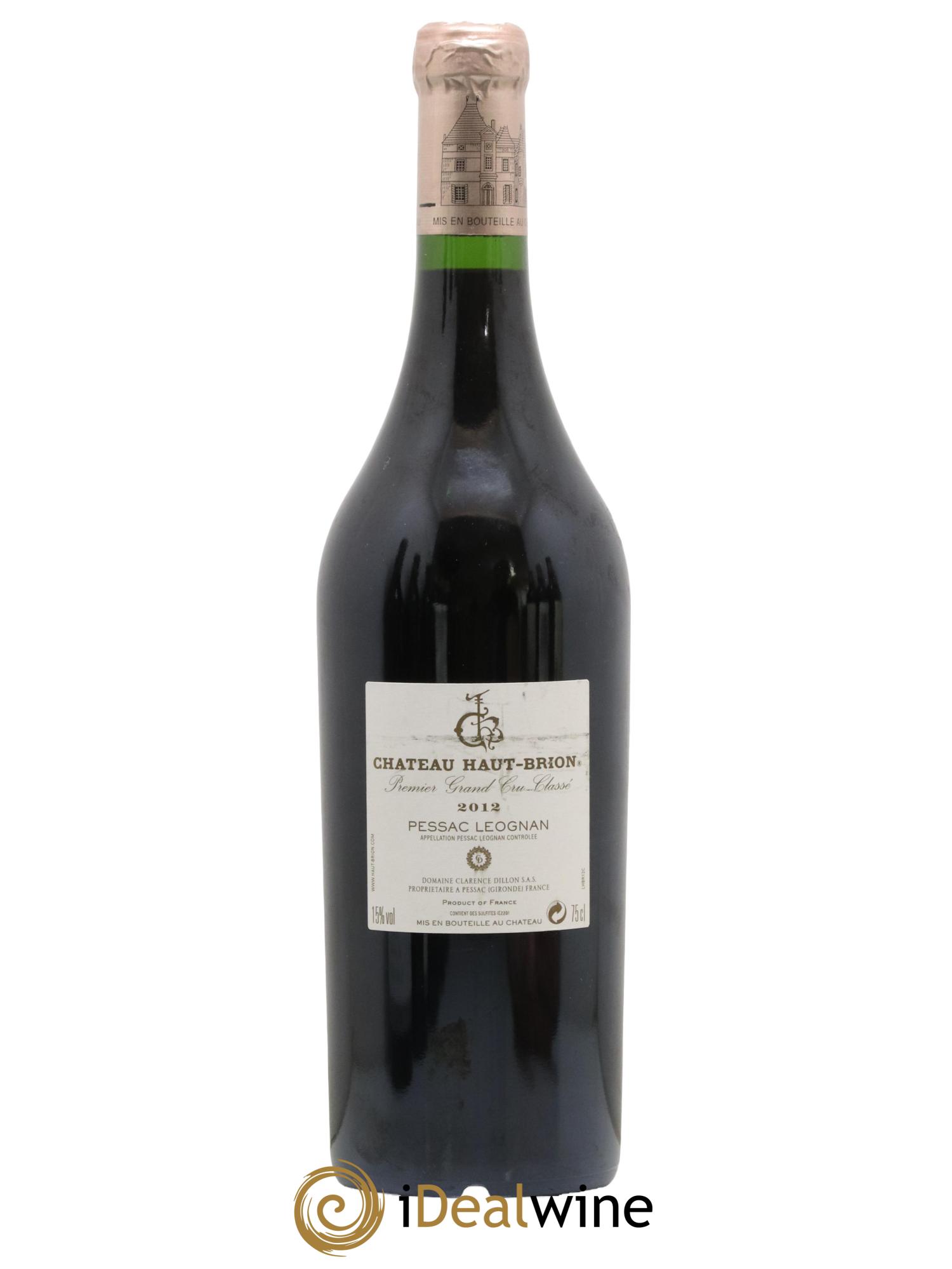 Château Haut Brion 1er Grand Cru Classé 2012 - Lotto di 1 bottiglia - 1
