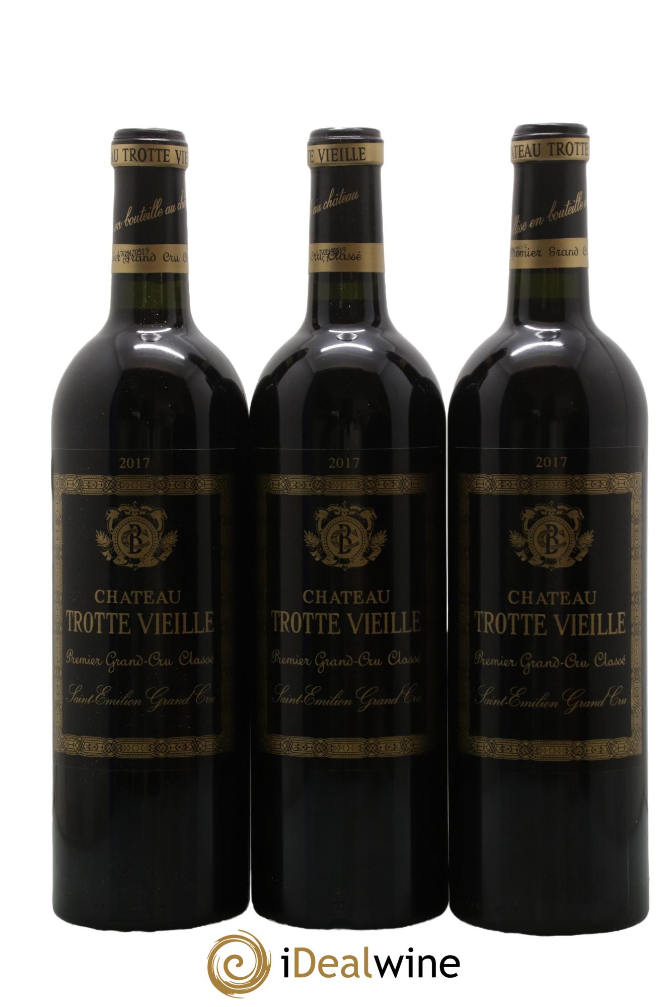 Château Trotte Vieille 1er Grand Cru Classé B 2017 - Lotto di 3 bottiglie - 0