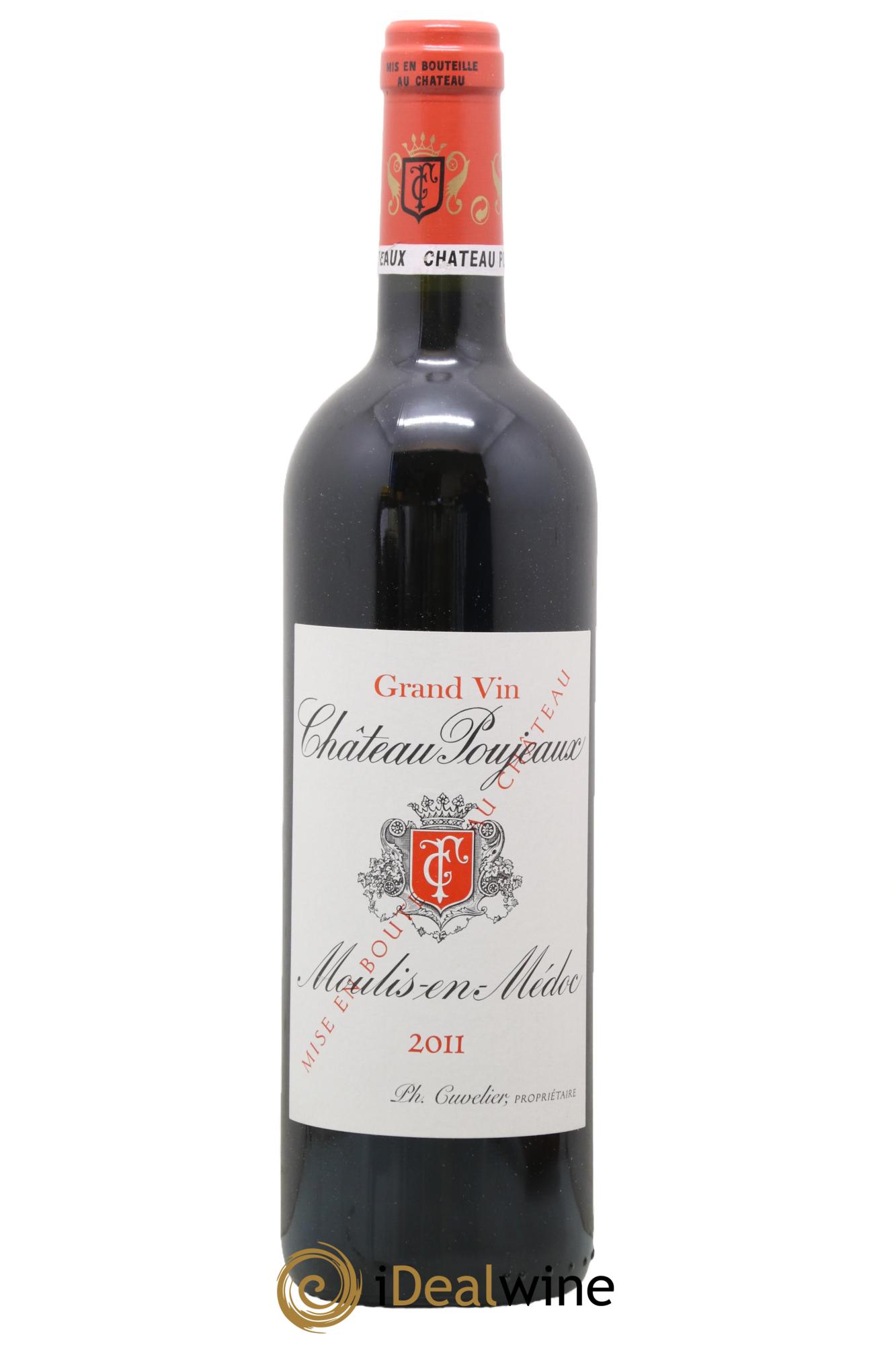 Château Poujeaux 2011 - Lot de 1 bouteille - 0