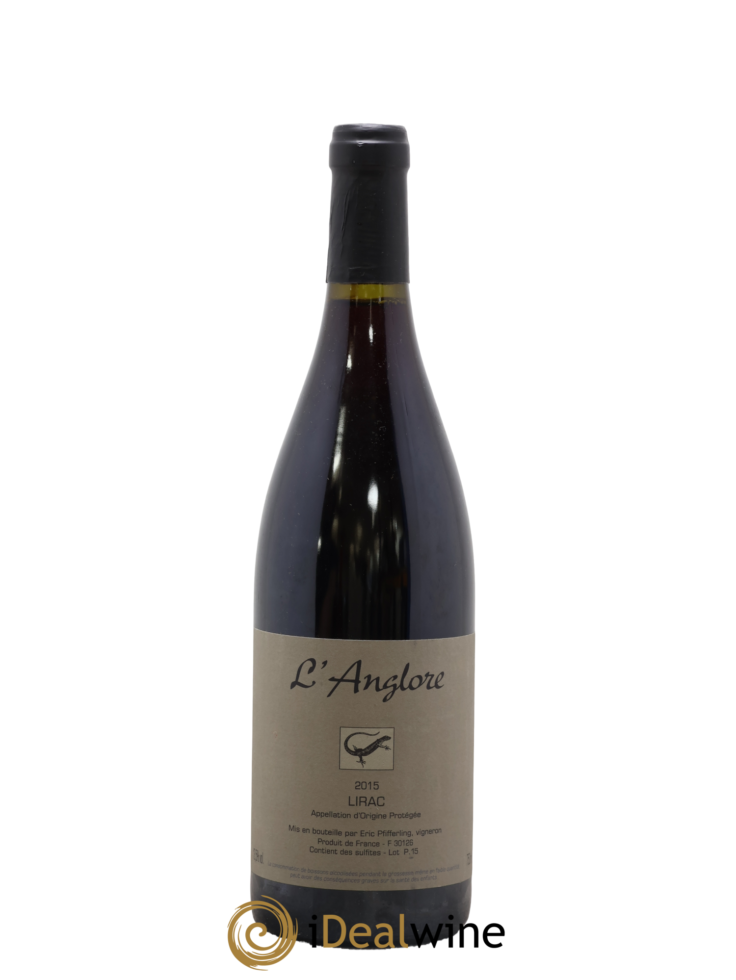 Lirac L'Anglore 2015 - Posten von 1 Flasche - 0