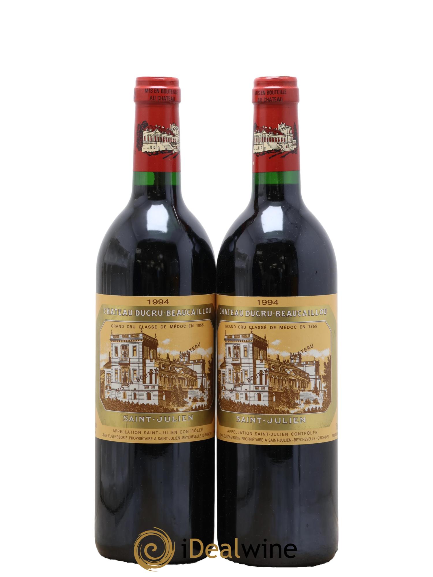 Château Ducru Beaucaillou 2ème Grand Cru Classé 1994 - Lot de 2 bouteilles - 0
