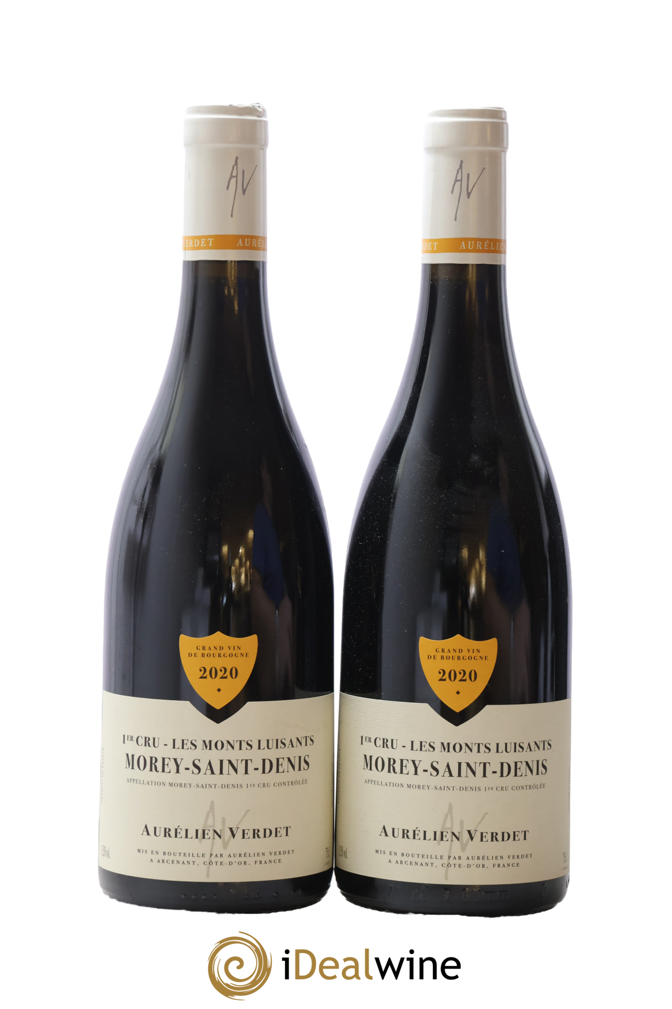 Morey-Saint-Denis 1er Cru Monts Luisants Aurélien Verdet 2020 - Lot de 2 bouteilles - 0