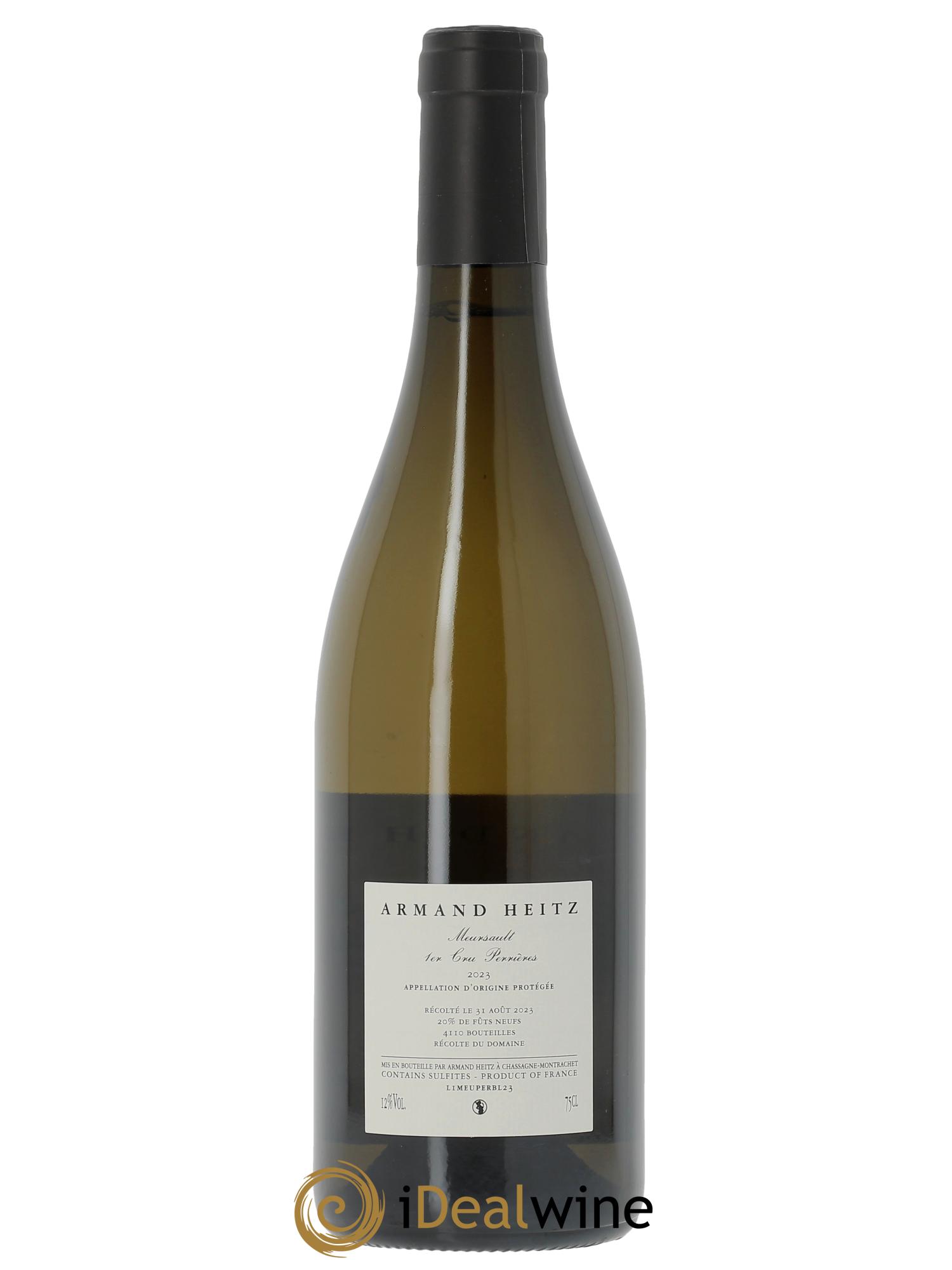 Meursault 1er Cru Les Perrières Armand Heitz 2023 - Lotto di 1 bottiglia - 1