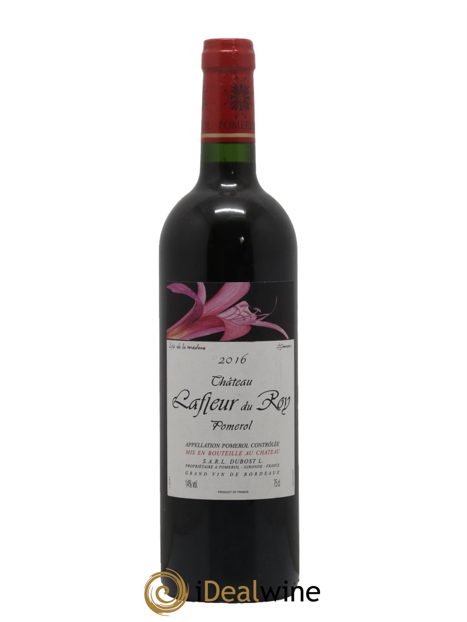 Lafleur du Roy 2016 - Lot de 1 bouteille - 0