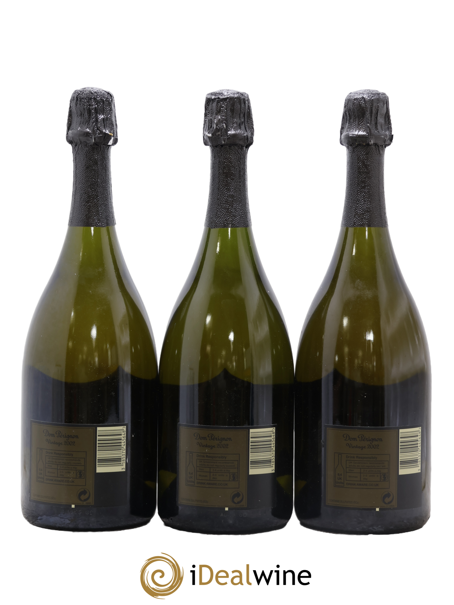 Brut Dom Pérignon 2002 - Lot de 3 bouteilles - 1
