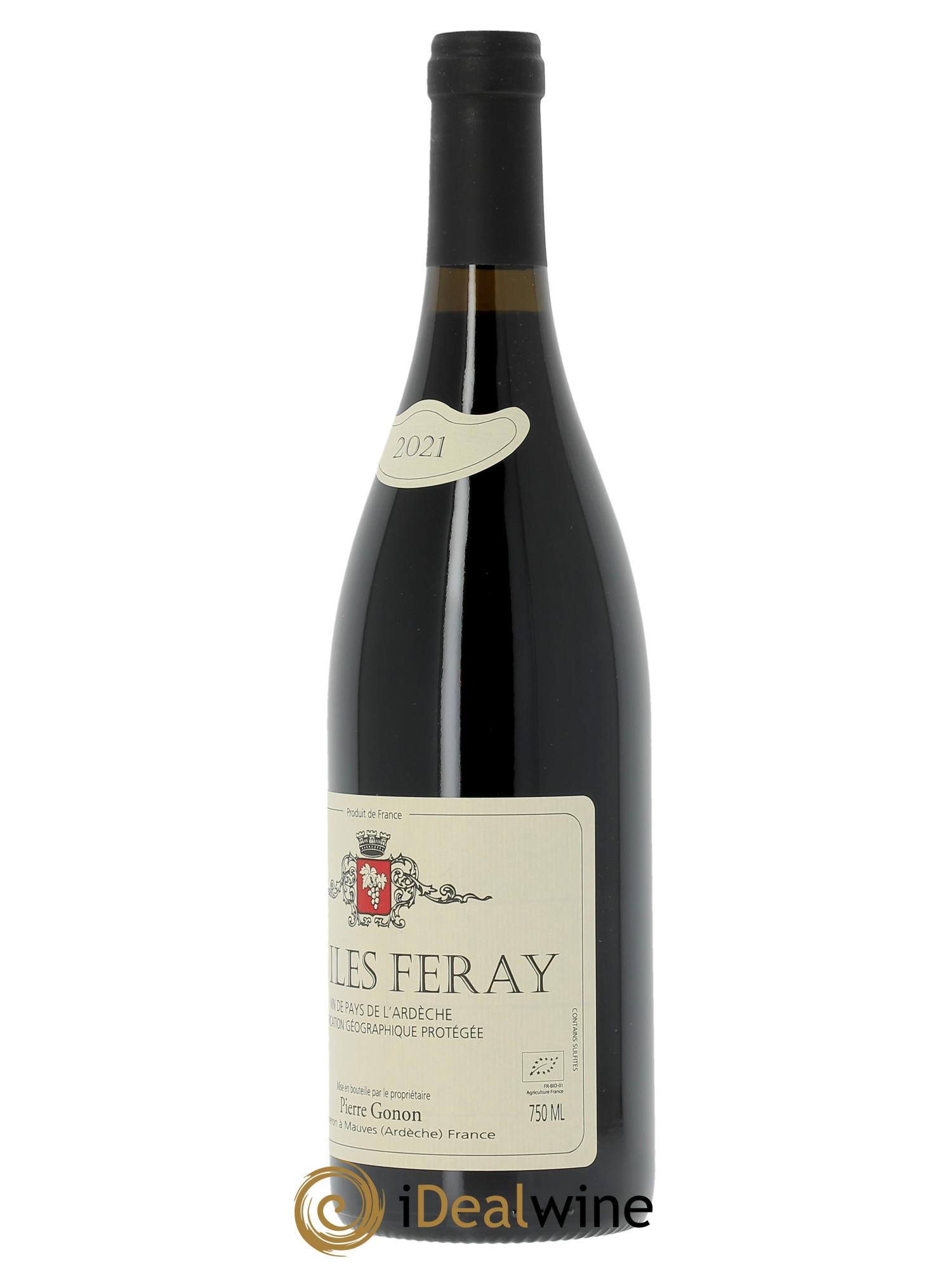 IGP Ardèche Les Iles Feray Gonon (Domaine)  2021 - Lot de 1 bouteille - 1