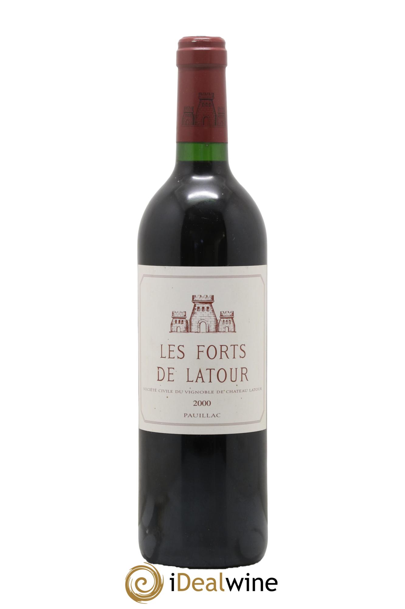 Les Forts de Latour Second Vin 2000 - Lot of 1 bottle - 0