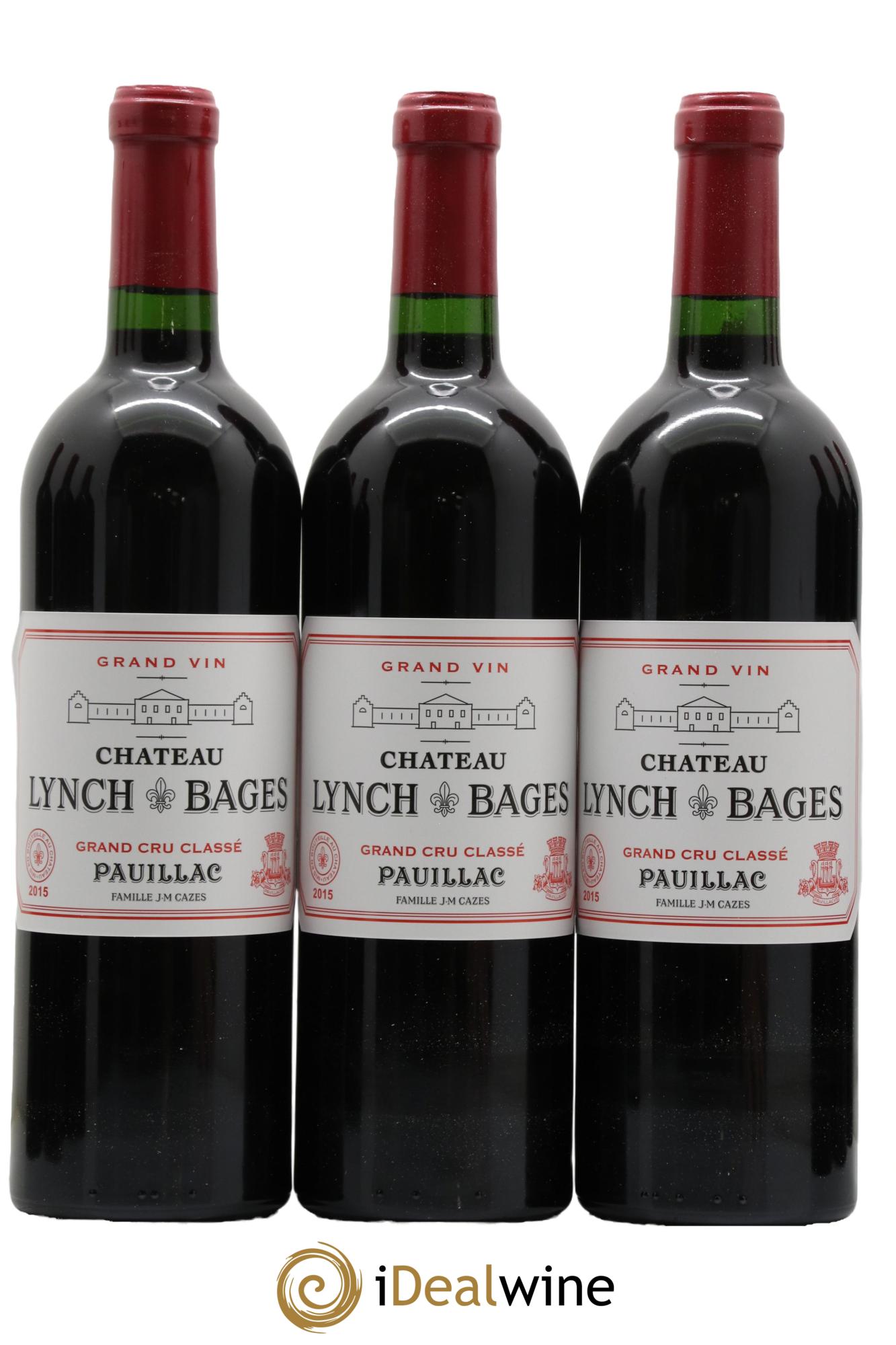 Château Lynch Bages 5ème Grand Cru Classé 2015 - Posten von 12 Flaschen - 3