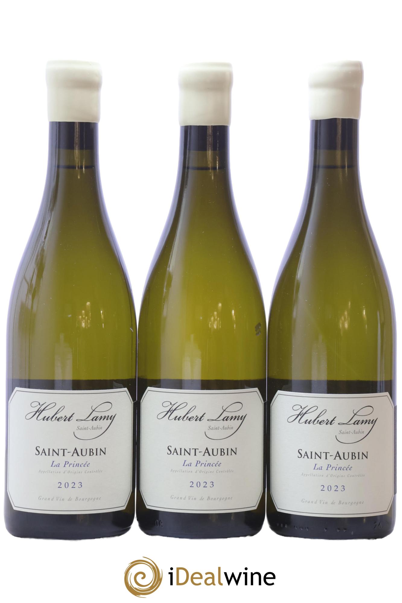 Saint-Aubin La Princée Hubert Lamy 2023 - Lot of 3 bottles - 0