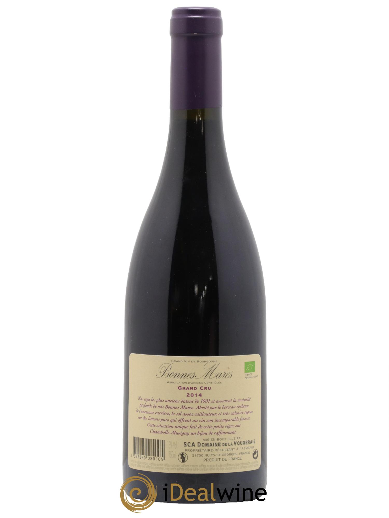 Bonnes-Mares Grand Cru La Vougeraie 2014 - Lotto di 1 bottiglia - 1