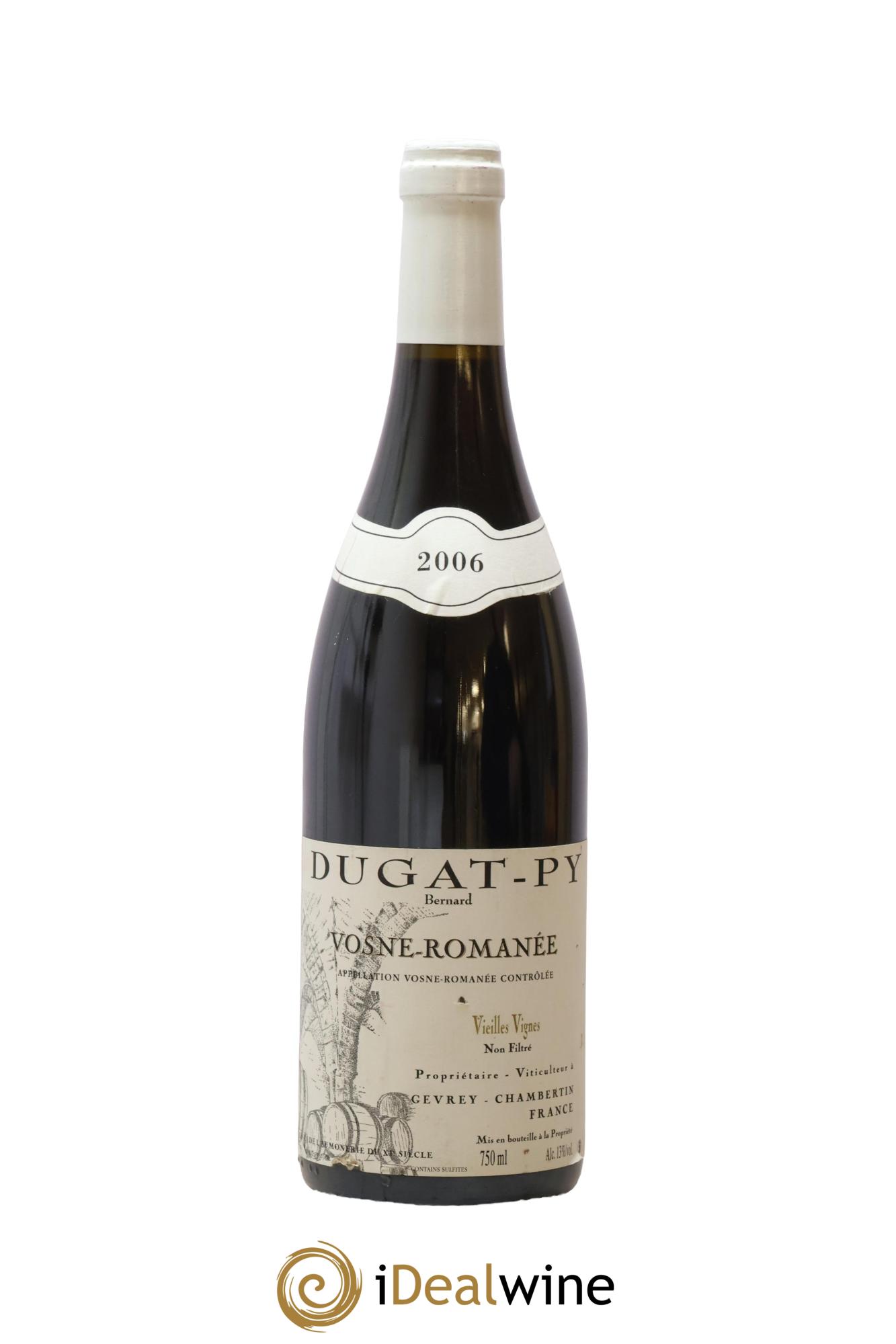 Vosne-Romanée Vieilles Vignes Dugat-Py 2006 - Lot de 1 bouteille - 0