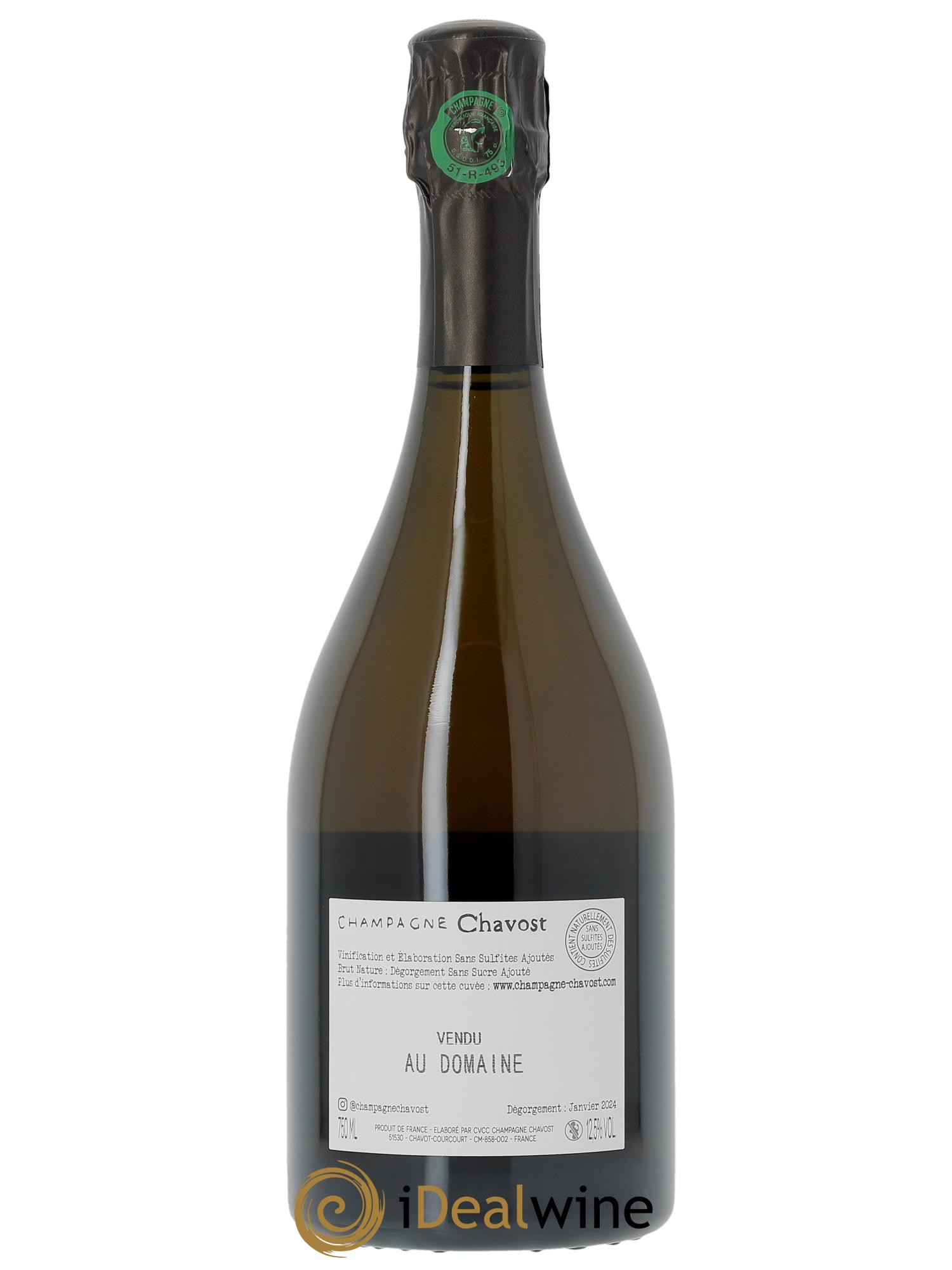 Eureka Brut Nature Chavost - Lot de 1 bouteille - 1