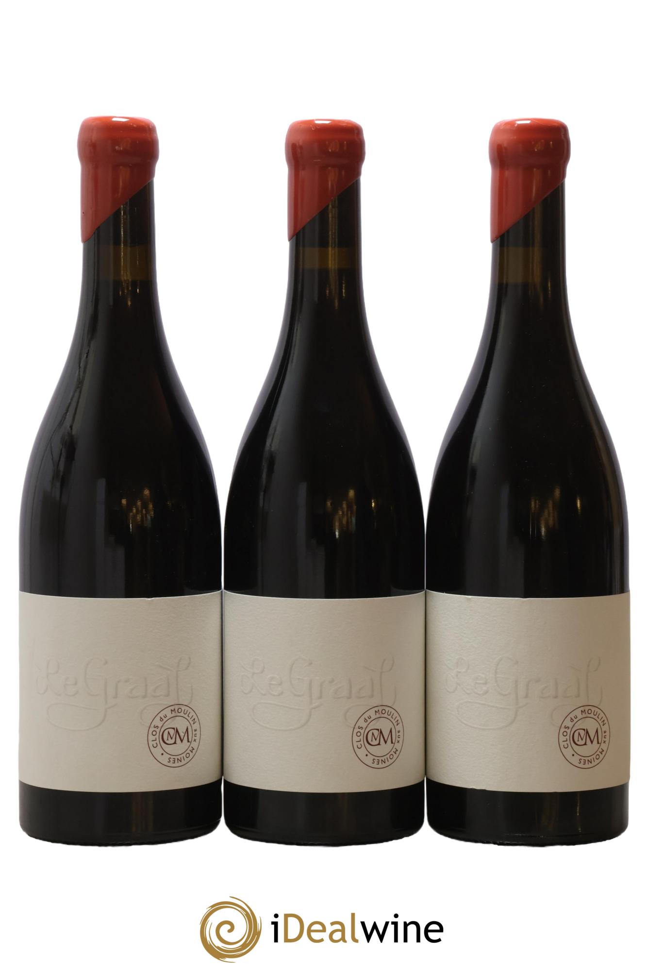Auxey-Duresses Le Graal Clos du Moulin aux Moines 2020 - Lot de 3 bouteilles - 0