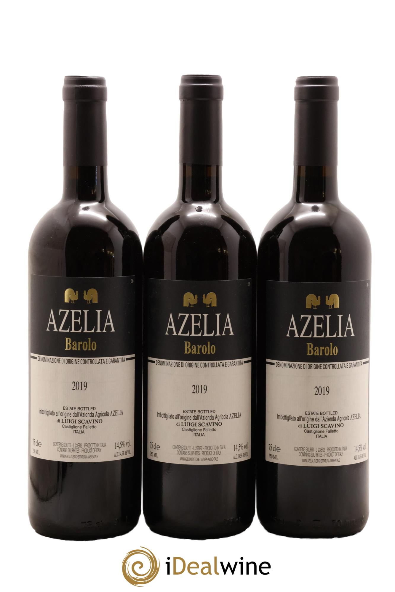 Barolo Azelia Luigi Scavino 2019 - Lot of 3 bottles - 0