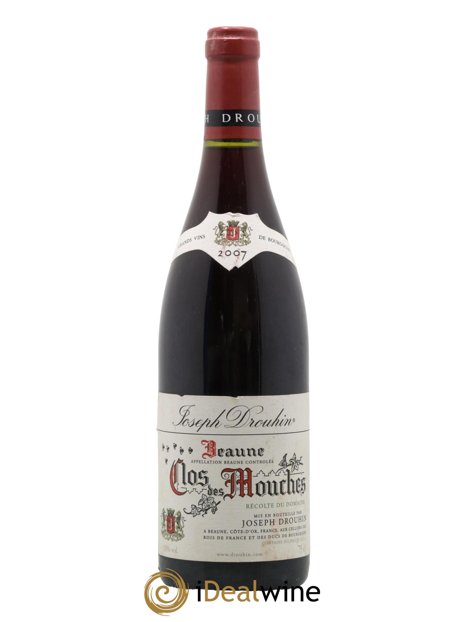 Beaune 1er Cru Clos des Mouches Joseph Drouhin 2007 - Lot de 1 bouteille - 0