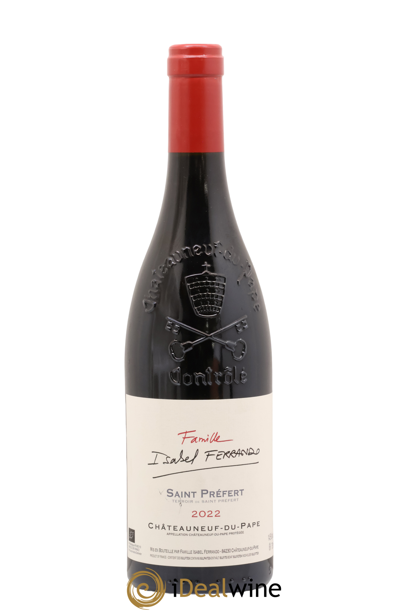 Châteauneuf-du-Pape Domaine Saint-Préfert 2022 - Lot de 1 bouteille - 0