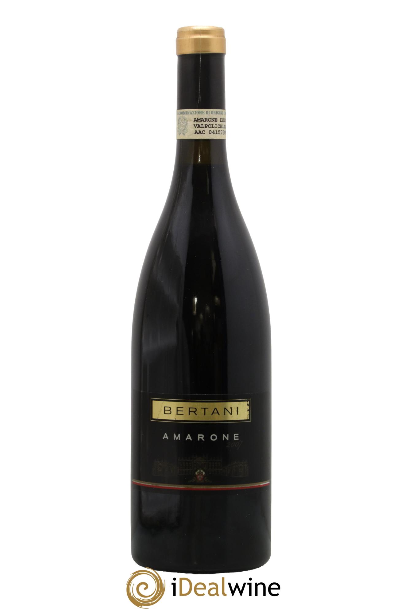 Amarone della Valpolicella DOC Bertani 2007 - Posten von 1 Flasche - 0