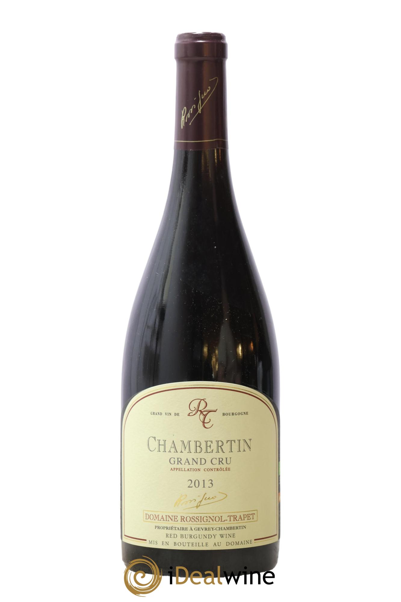 Chambertin Grand Cru Rossignol-Trapet (Domaine) 2013 - Lot de 1 bouteille - 0