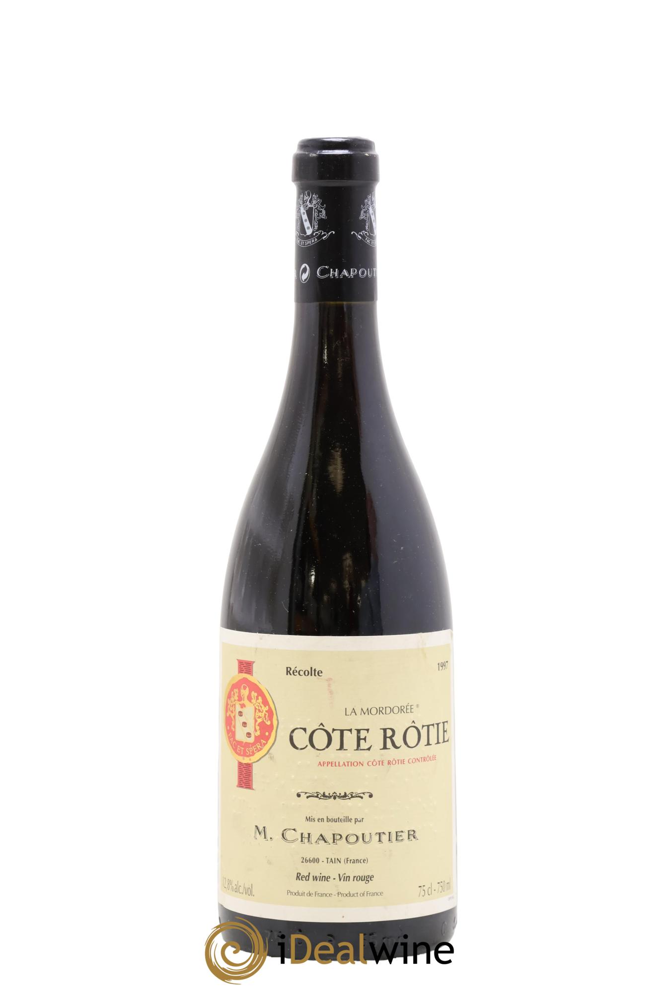 Côte-Rôtie La Mordorée Chapoutier 1997 - Lot de 1 bouteille - 0