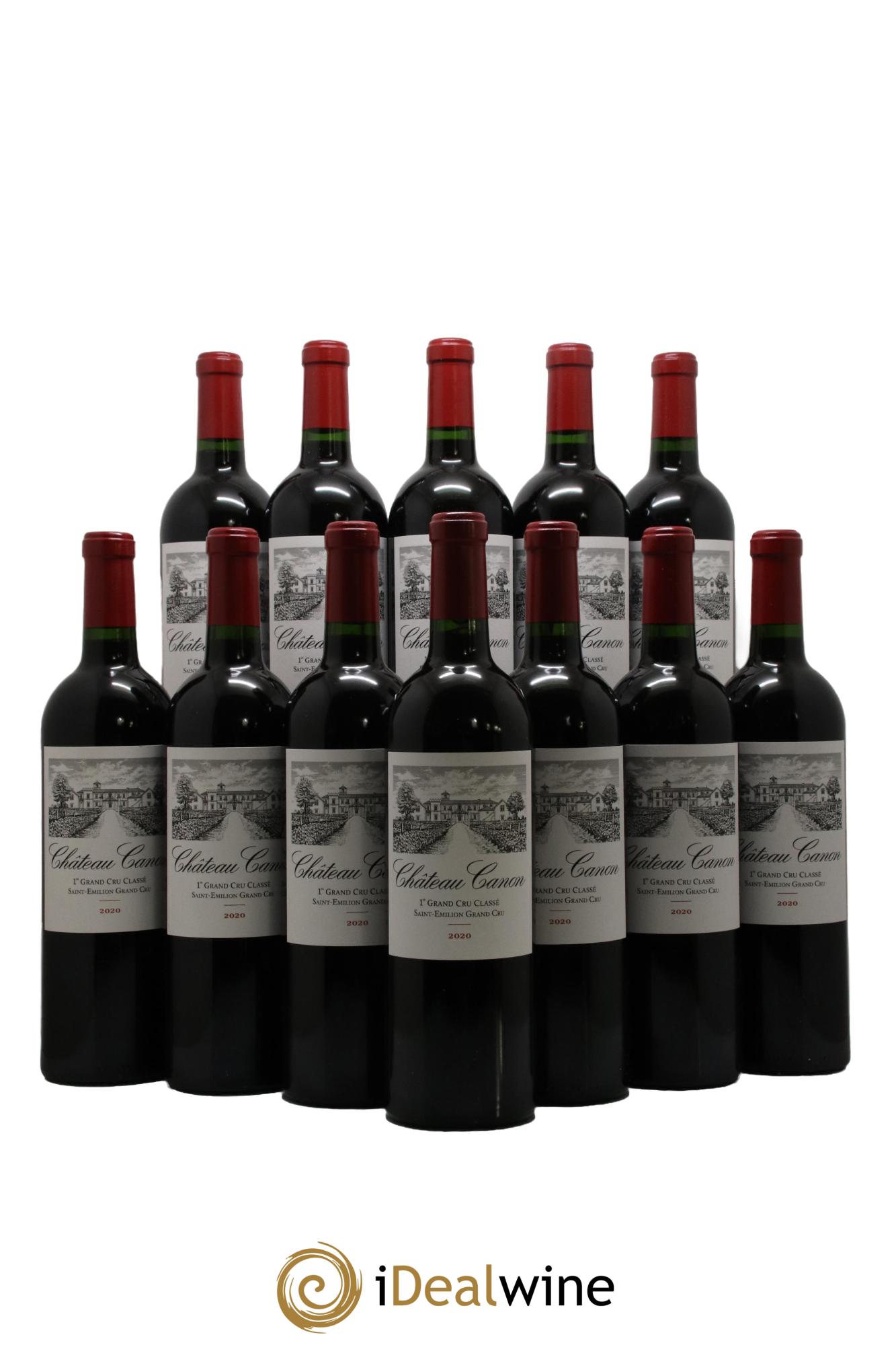 Château Canon 1er Grand Cru Classé B 2019 - Lotto di 12 bottiglie - 0