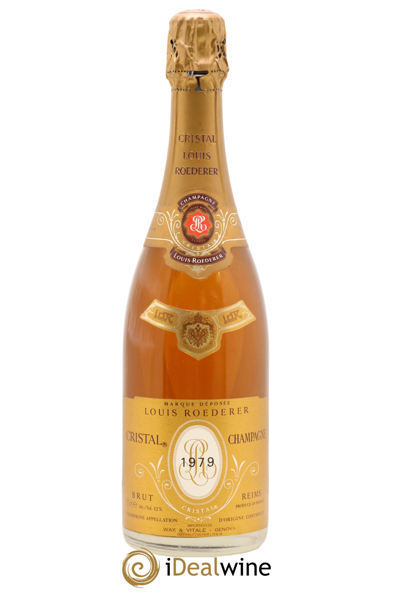 Cristal Louis Roederer 1979 - Posten von 1 Flasche - 0